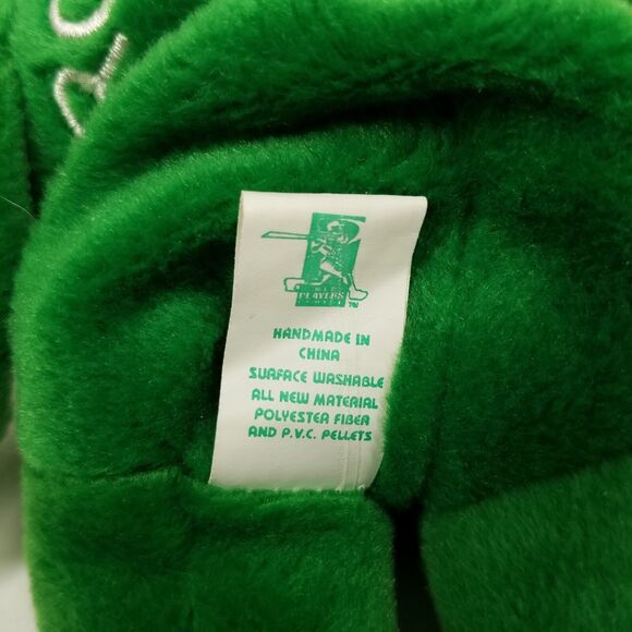 Salvinos Bamm Beanos Plush Green Bear Beanie Alex Rodriguez Santa Hat Holly 1998 - Picture 7 of 8
